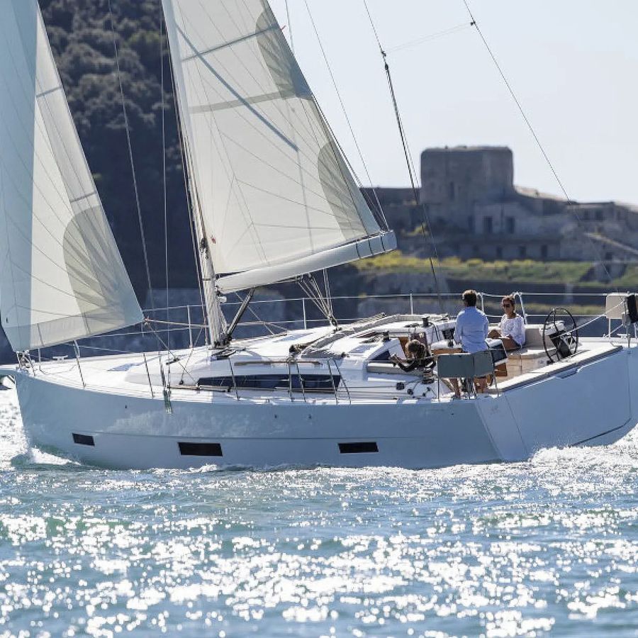 AF-D430 — Dufour 430 yacht charter, D-Marin Marina Lefkas, Lefkada, Greece